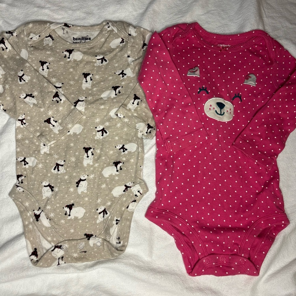 12-18m longsleve bodysuits